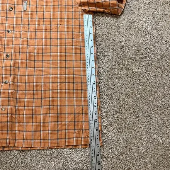 Men’s Columbia Short Sleeve Button Down Shirt Size Medium - Picture 6 of 8